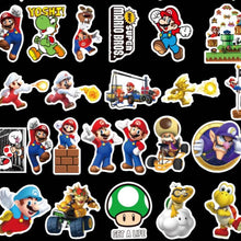 super mario smash bros video game stickers and cheap vinyl sticker pack