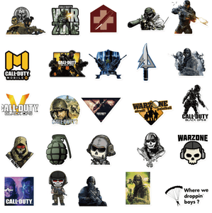50 Stickers — Call of Duty (Video Game)