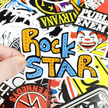 metal rock band music stickers sticker pack