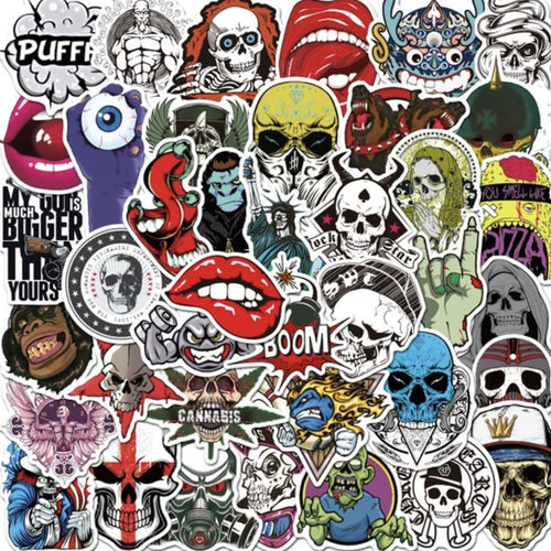 50 Stickers — Punk Graffiti Pt. 2