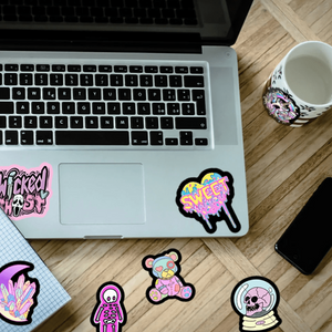 100 Stickers — Cute Gothic Stickers