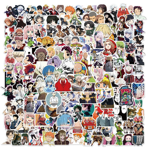 200 Stickers — Anime Mix