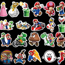 super mario smash bros video game stickers and cheap vinyl sticker pack