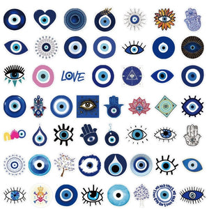 50 Stickers — Turkish Evil Eye