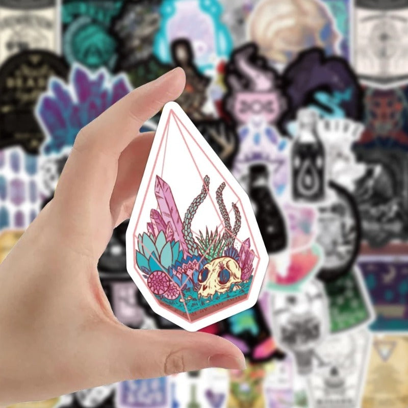 50 Stickers — Magic Witch Apothecary