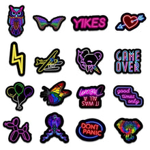 50 Stickers — Neon Stickers (Part 2)