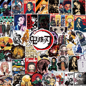 demon slayer kimetsu no yaiba anime tv show stickers and sticker pack