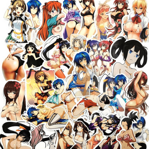 sexy anime girls hentai stickers and cheap vinyl sticker pack
