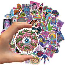 50 Stickers — Psychedelic Stickers