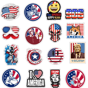 50 Stickers — Made in the USA