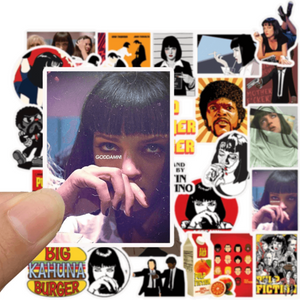 50 Stickers — Pulp Fiction