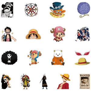 50 Stickers — One Piece (Anime)