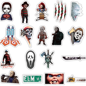 50 Stickers — Horror Classics Mix