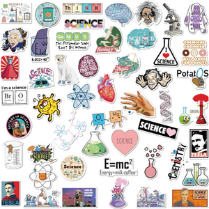 50 Stickers — Science