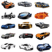 50 Stickers — Sports Cars
