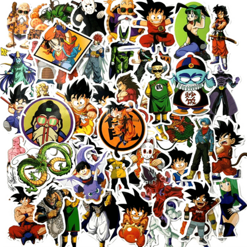 dragon ball goku anime tv shows stickers pack dragonball 