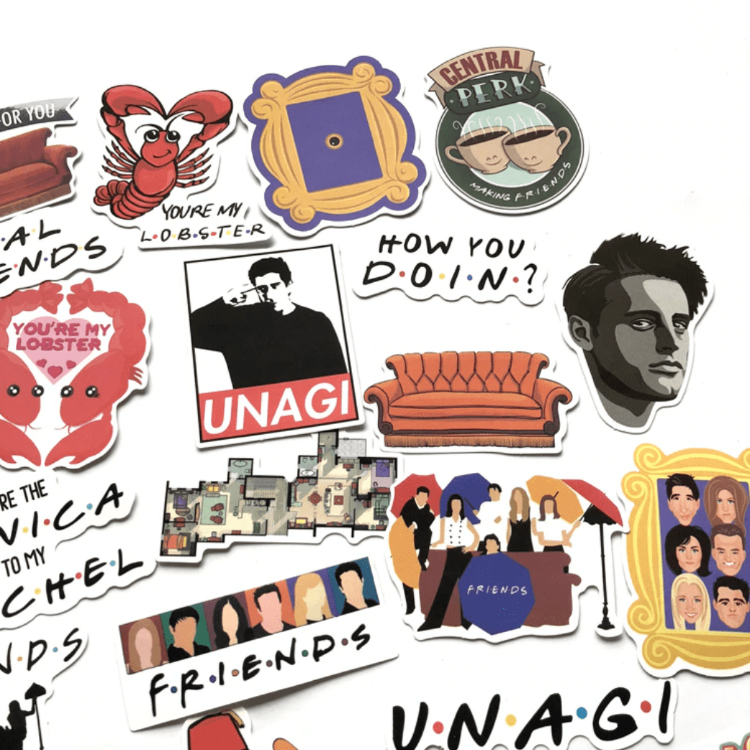 FRIENDS stickers #friends #stickers #tv #show #friendsstickerstvshow