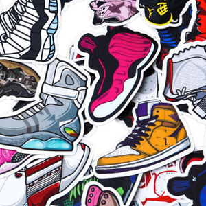 sneakerhead nike adidas jordans shoe stickers sticker pack