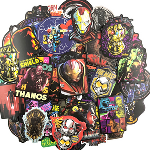 iron man superhero avengers marvel stickers sticker pack