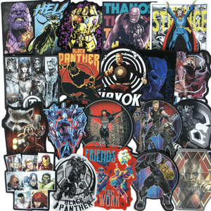 superhero avengers marvel stickers and sticker pack