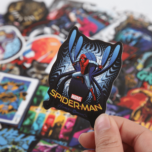 spiderman superhero avengers marvel stickers sticker pack