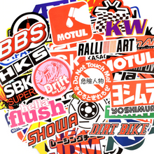 race car motorcross racer stickers sticker pack