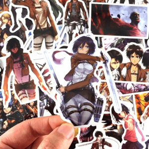 attack on titan anime tv show stickers sticker pack