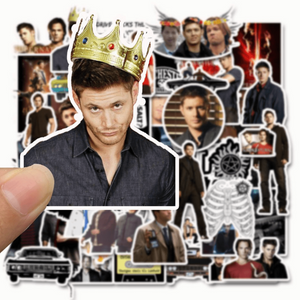 supernatural tv show movie stickers and cheap vinyl sticker pack