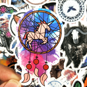 hipster dreamcatcher stickers and sticker pack for girls