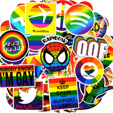 love wins rainbow lgbt pride stickers and cheap sticker pack