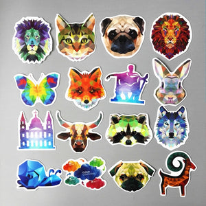 cute vector spirit animal stickers animals sticker pack
