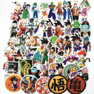 dragon ball goku anime tv shows stickers pack dragonball