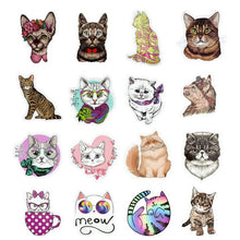 cute pet kitty and cat animal stickers animals sticker pack