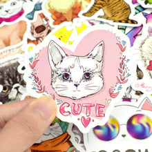 cute pet kitty and cat animal stickers animals sticker pack